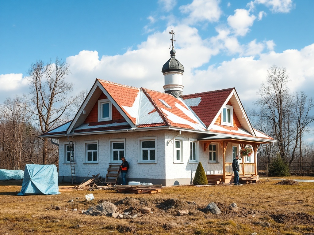 Фальцевая кровля: эстетика и надежность